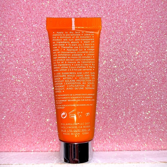 🎉HP 5/$25 GLAMGLOW FLASHMUD BRIGHTENING TREATMENT - Picture 3 of 11